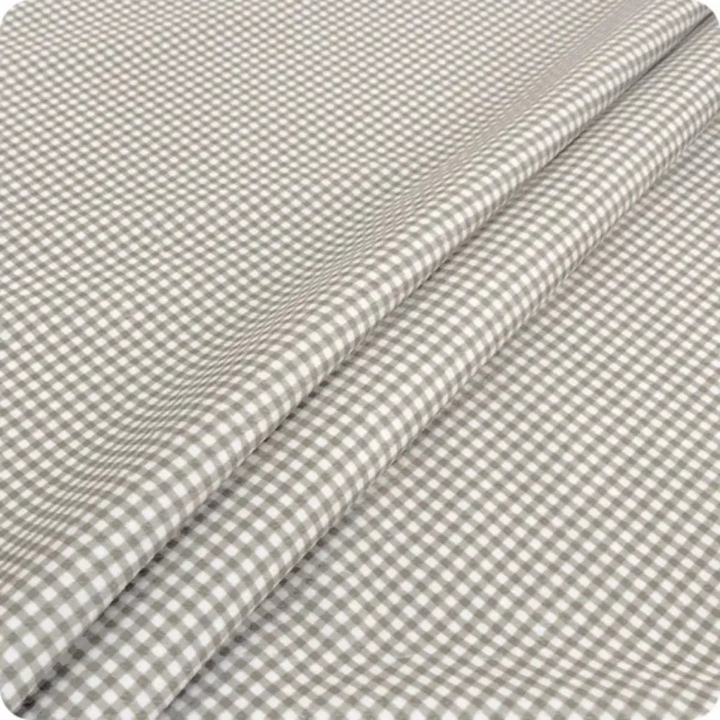 Birch & Willow Quilting Cuddle Gingham Stone