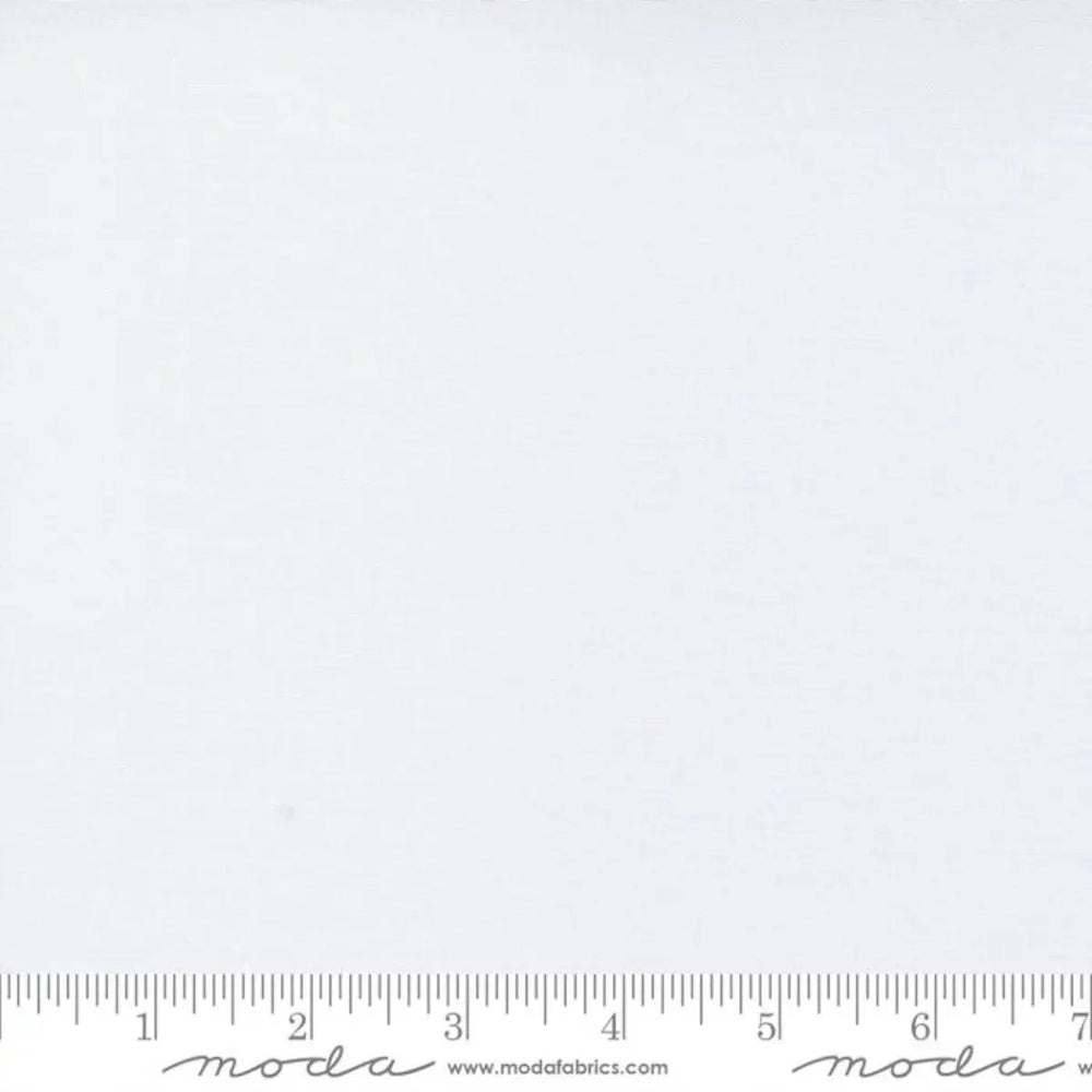 Moda Bella Solids Super White 9900 436 bright white 100% cotton quilting fabric by the yard.