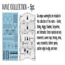 Sariditty 5pc Wave Ruler Set - High Shank 4.5mm