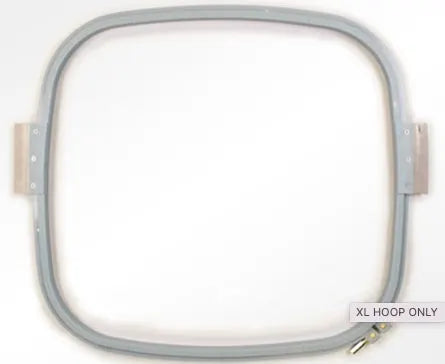 Melco XL 17x17 Hoop Kit- Maximum Sew Field is: 16.1 x 15.2
The Melco XL Hoop Arms are included in this kit.