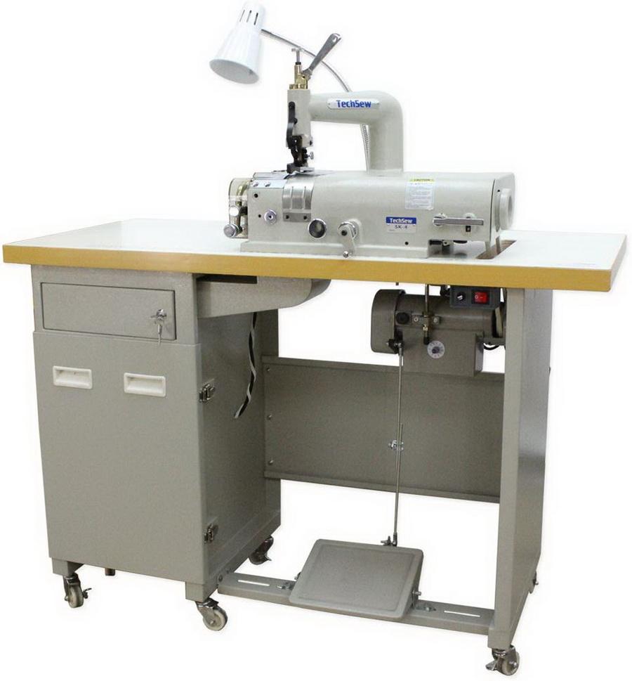 Techsew SK - 4 - VAC Leather Skiving Machine With Assembled Vacuum Suction Table and Motor - Sewingmachinesplus.com