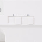 Janome SewSwitch 30 sewing machine, white with front control panel switches