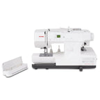 Janome SewSwitch 30 sewing and overlocker comb machine, white.