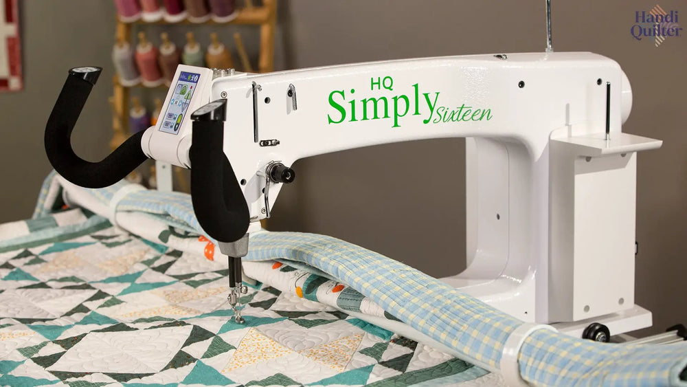 Handi Quilter Simply Sixteen 16-inch Long Arm with 5ft Little Foot Frame