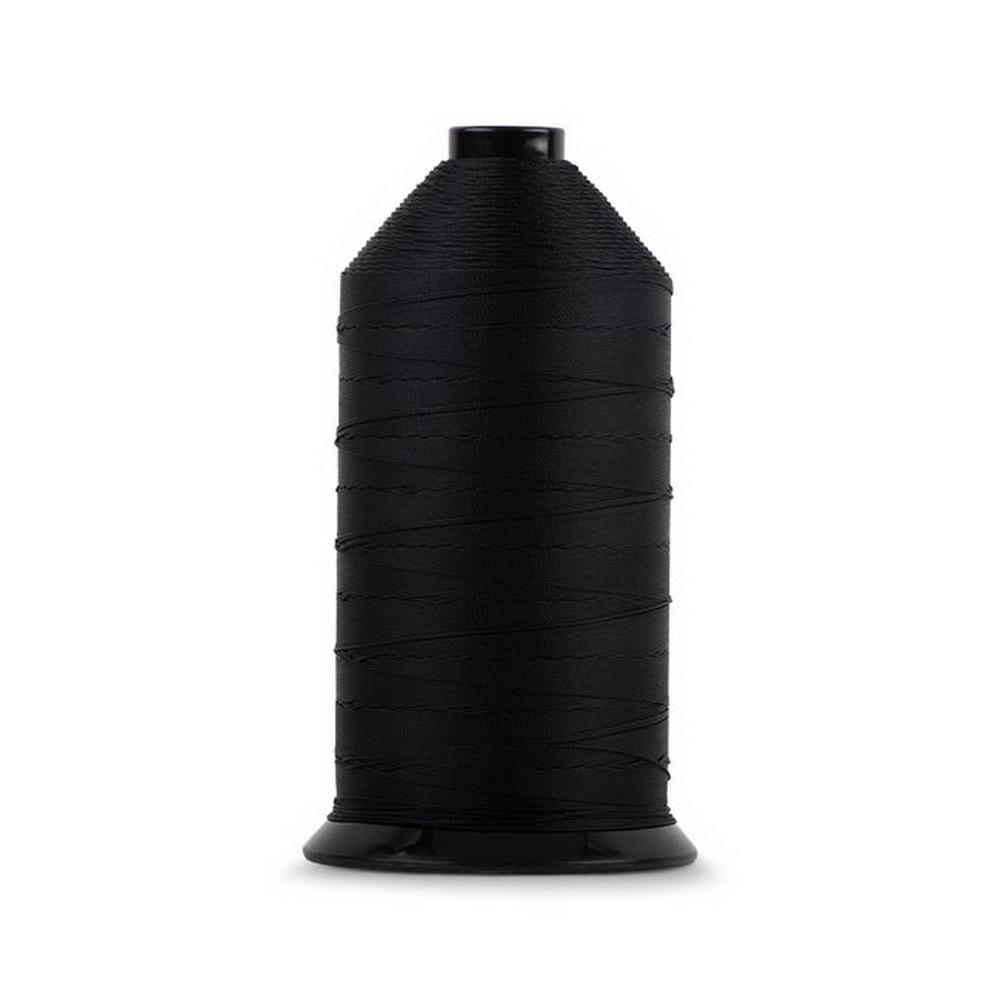 Amann Strongbond Nylon Bonded Thread HL 13 - 1900Yds. - Tex 210 - Black - Sewingmachinesplus.com