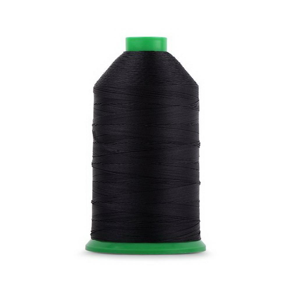 Amann Strongbond Nylon Bonded Thread 20 - 3000 Yds. - Tex 135 - Black - Sewingmachinesplus.com
