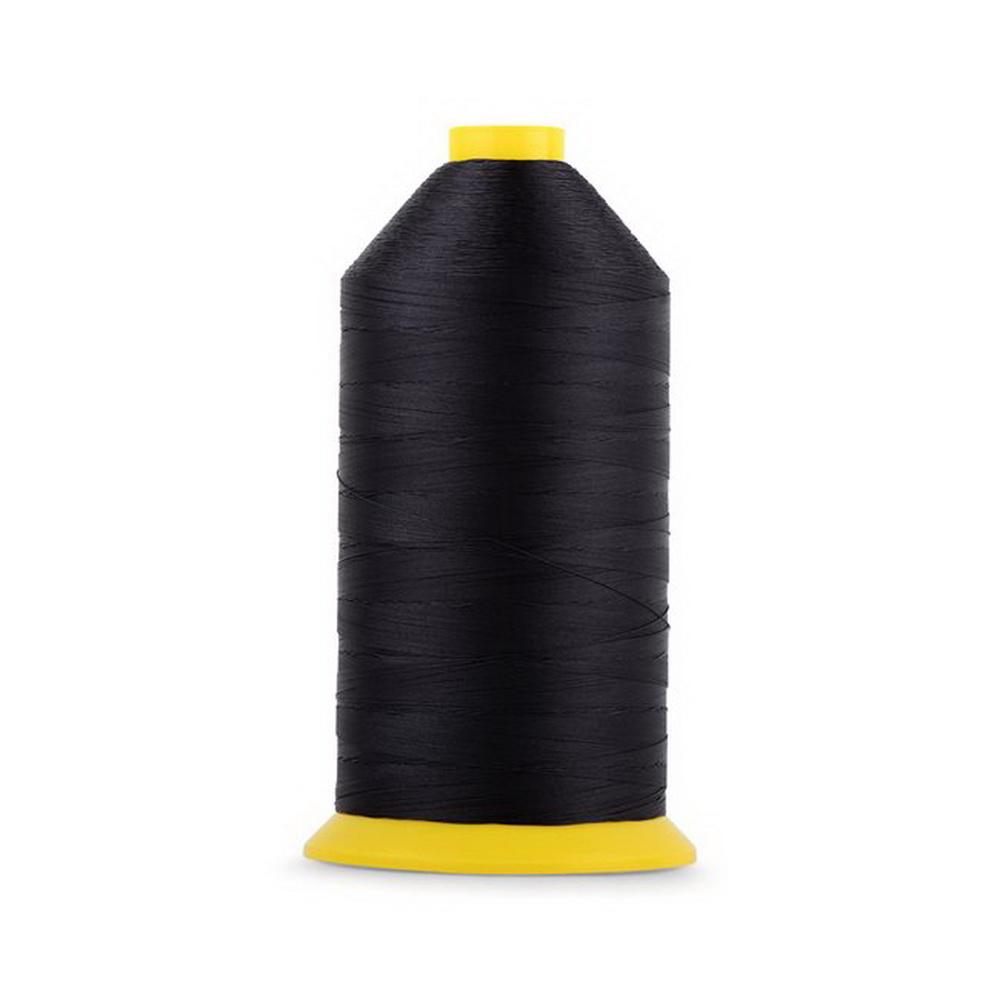 Amann Strongbond Nylon Bonded Thread 40 - 6000 Yds. - Tex 70 - Black - Sewingmachinesplus.com