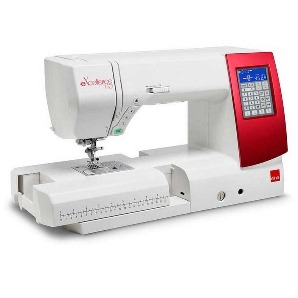 Elna eXcellence 710 Computerized Sewing Machine - Sewingmachinesplus.com