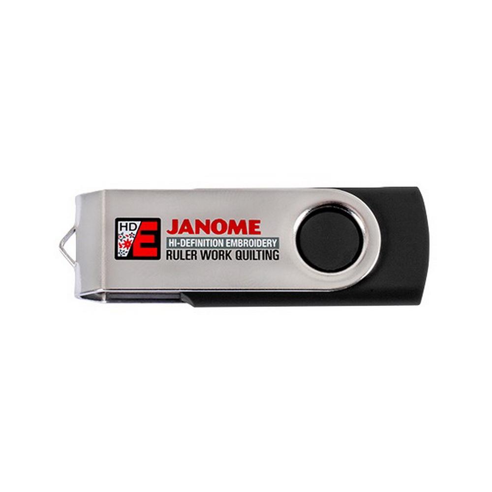 Janome High-Definition Embroidery Inspirations: Ruler Work Quilting Collection