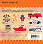 Fire Away Embroidery CD w/SVG - Designs by Hope Yoder