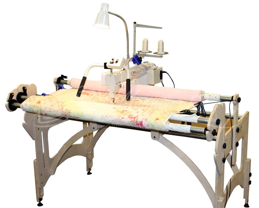Queen Quilter 18" Long Arm Quilting Machine w/ Stitch Regulator & Wood Frame