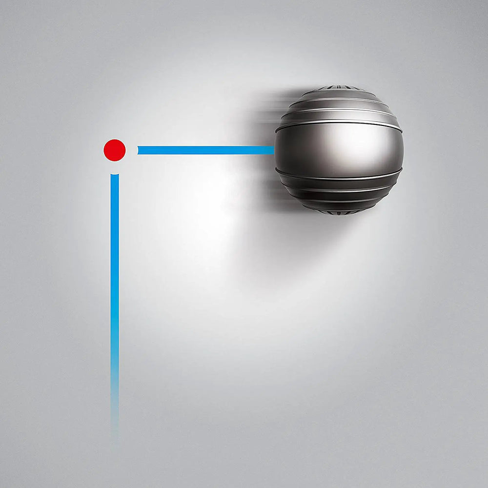 Dyson Cinetic Big Ball Animal + Allergy UP14ANA vacuum with a metallic sphere body