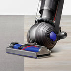 Dyson Small Ball Multifloor UP15MF vacuum cleaner with grey body and blue-purple floor head