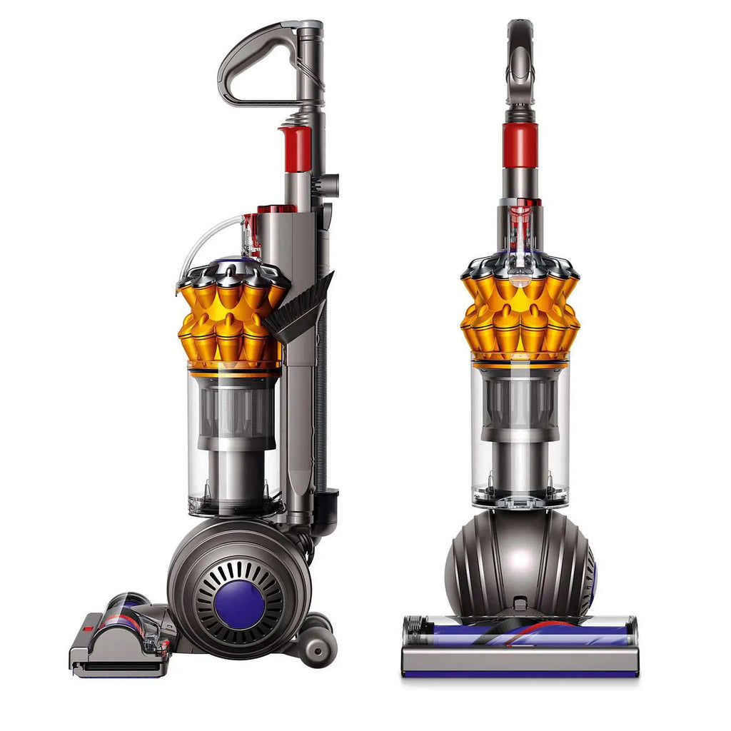 Dyson Small Ball Multifloor UP15MF vacuum cleaner with orange cyclone and clear dust canister