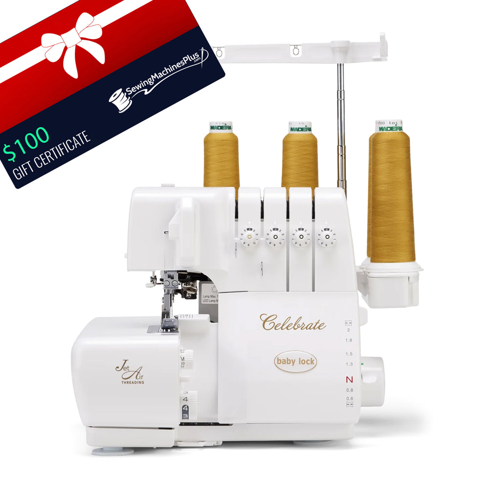 Baby Lock Celebrate Serger Machine - FREE BUNDLE INCLUDED