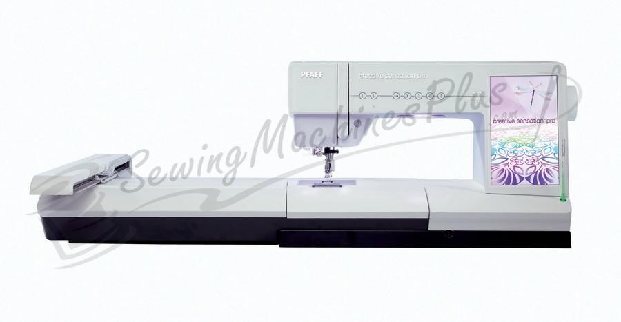 Pfaff Creative Sensation Pro w/ Embroidery Unit - Sewingmachinesplus.com
