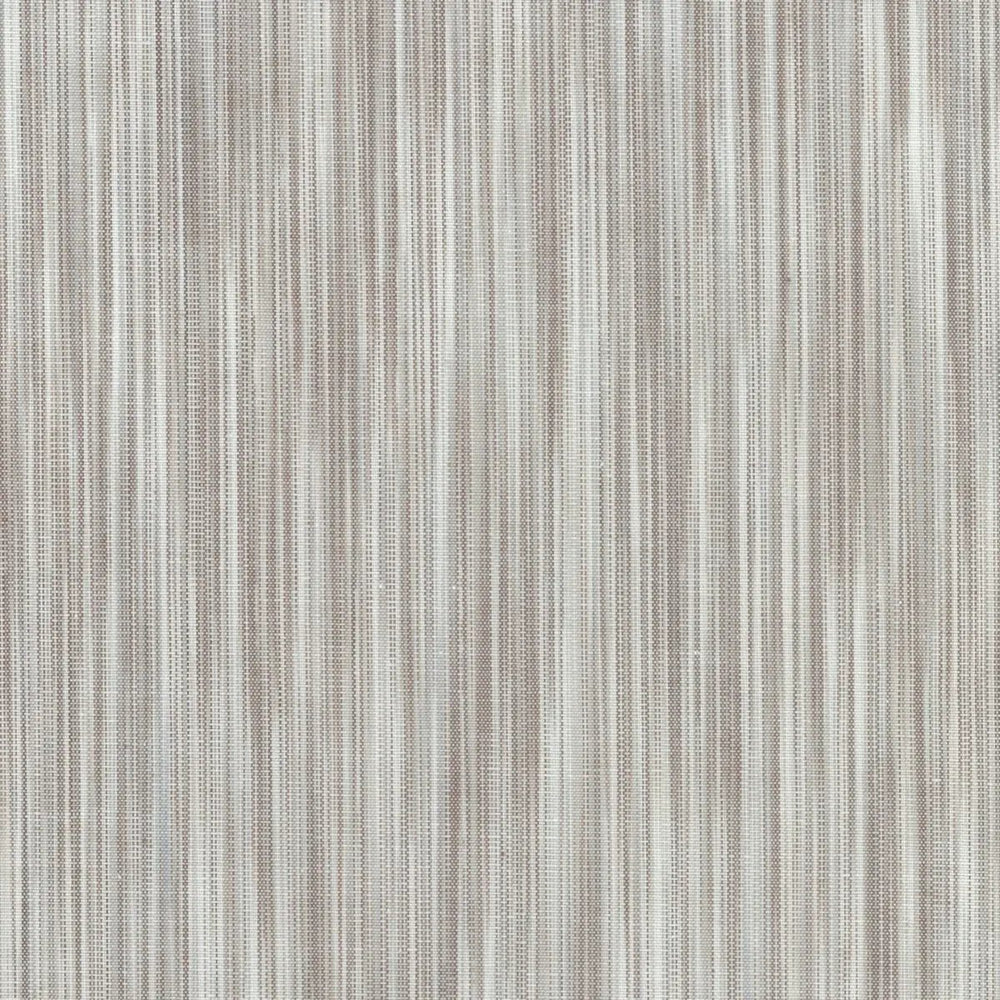Space Dye Taupe yarn-dyed woven cotton fabric with soft taupe, beige, and neutral vertical tonal texture.