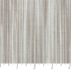 Space Dye Taupe yarn-dyed woven cotton fabric with soft taupe, beige, and neutral vertical tonal texture.