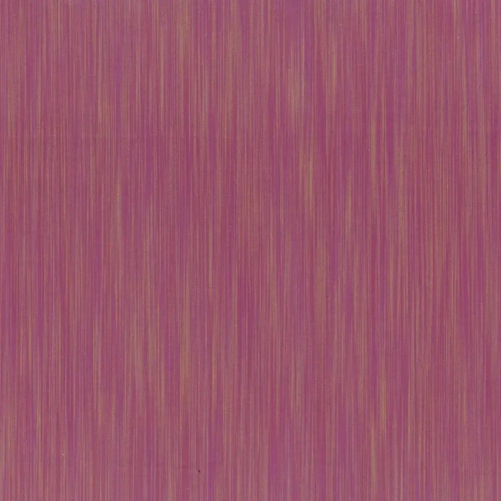 Space Dye Berry yarn-dyed woven cotton fabric with berry, raspberry, magenta, and pink vertical tonal texture.