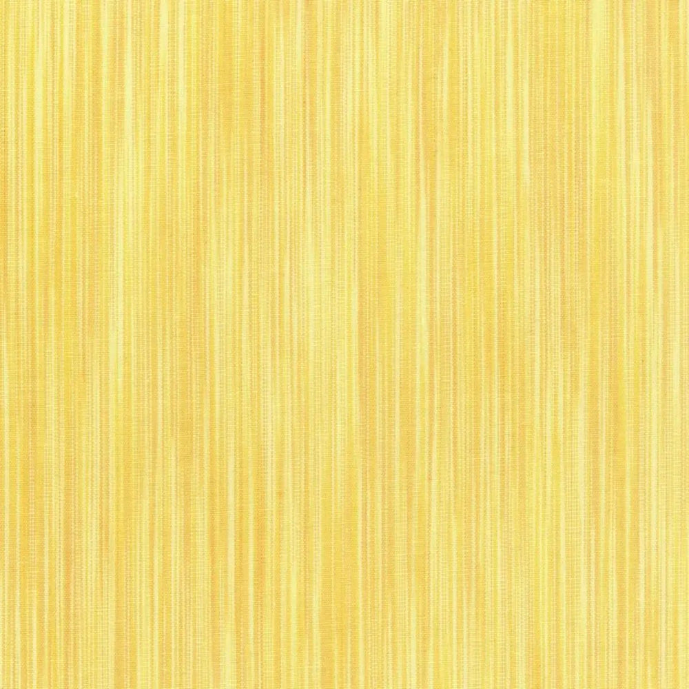 Space Dye Butter yarn-dyed woven cotton fabric with soft butter-yellow tonal vertical texture by FIGO Fabrics.