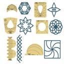 Sampler Template Set 1 High Shank 4.5mm Template - Sewingmachinesplus.com