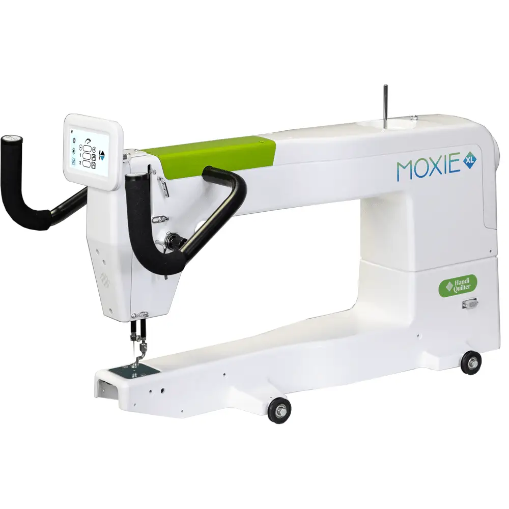 Handi Quilter Moxie XL 18in Long Arm Quilting Machine with 8ft Loft Quilting Frame (Factory Serviced) - Sewingmachinesplus.com