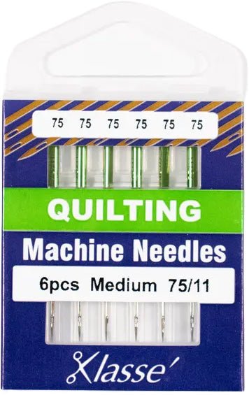 Klasse Quilting 75/11 6 Needles 5 Cassettes - Sewingmachinesplus.com
