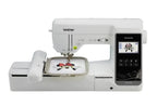 Brother Innov-is NS2750D combination sewing and embroidery machine, white with LCD touchscreen and embroidery hoop