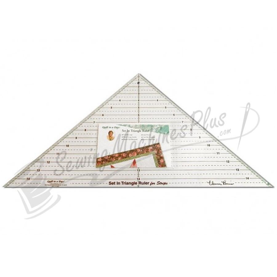 Quilt in a Day Set In Triangle Ruler (2027)