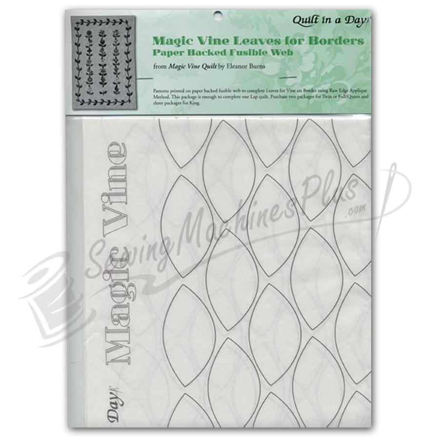 Quilt in a Day Magic Vine Leaves for Borders Paper Backed Fusible Web