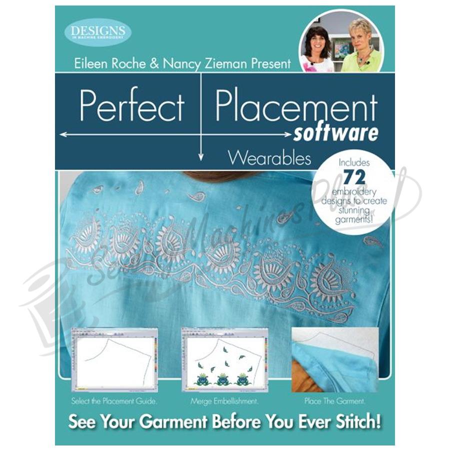 Designs Perfect Placement Software by Eileen Roche & Nancy Zieman - Sewingmachinesplus.com
