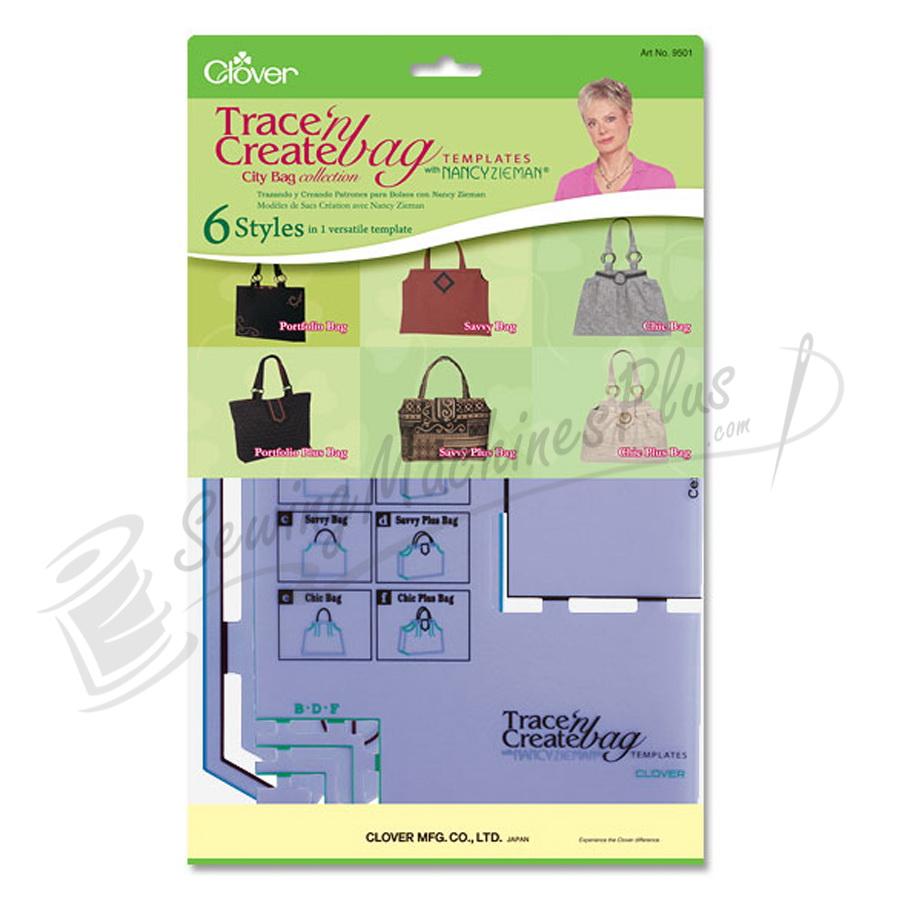 Trace n' Create City Bag Templates Collection with Nancy Zieman - Sewingmachinesplus.com