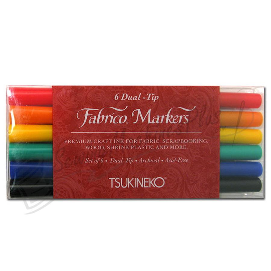 Dual Tip Fabric Markers Standard