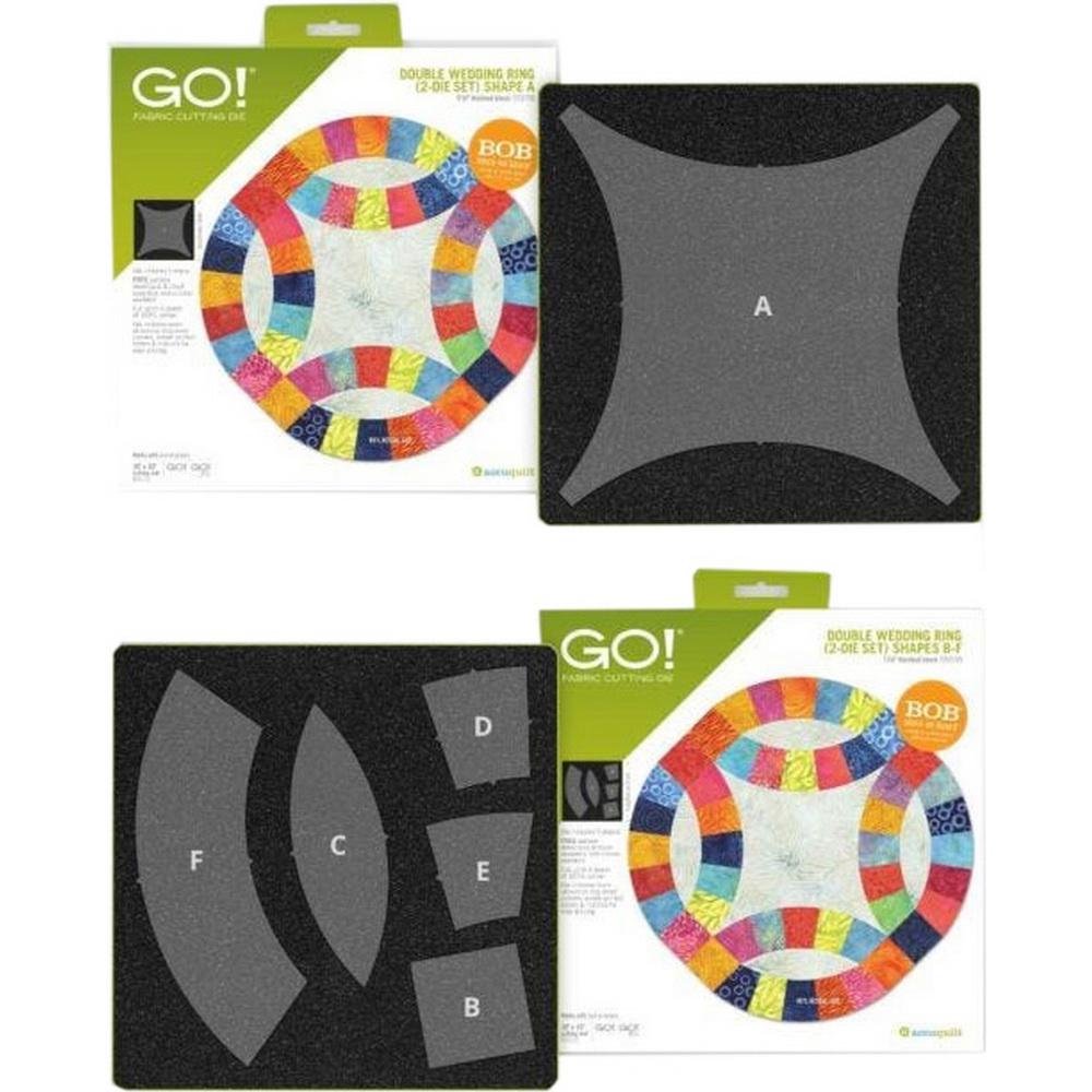 AccuQuilt Double Wedding Ring Die