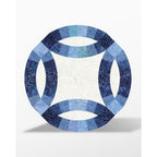Accuquilt GO! - Big Double Wedding Ring 12 1/2 inch Finished - 55258
