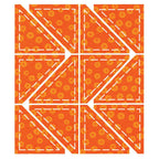 AccuQuilt GO! HalfSquare-2 Inch Finished Triangle Multiples - 55063
