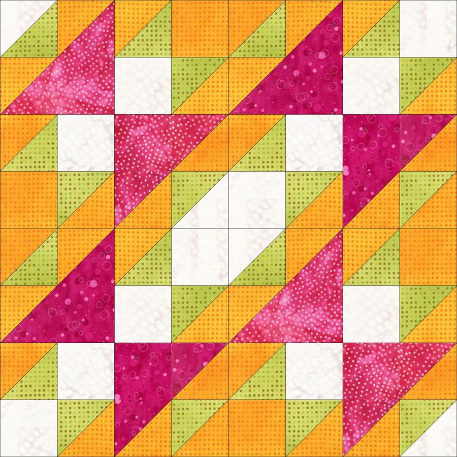 AccuQuilt GO! HalfSquare-2 Inch Finished Triangle Multiples - 55063