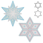 AccuQuilt GO! Sparkle Snowflakes by Sarah Vedeler - 55093 - Sewingmachinesplus.com