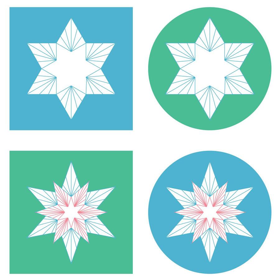 AccuQuilt GO! Sparkle Snowflakes by Sarah Vedeler - 55093 - Sewingmachinesplus.com