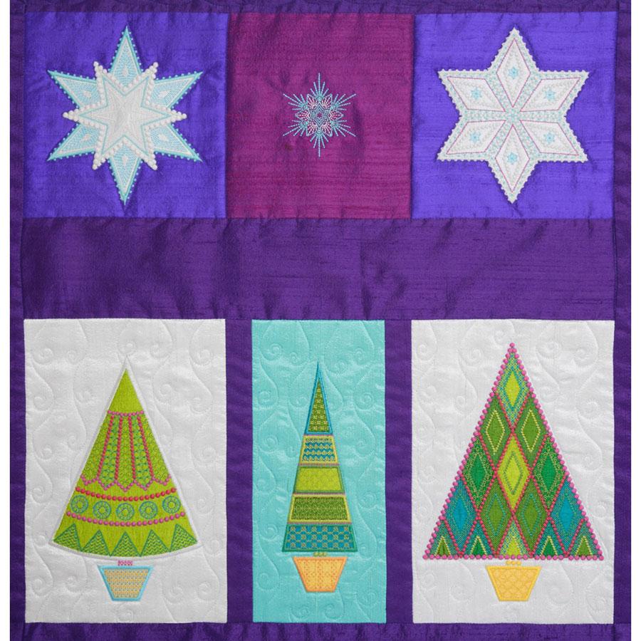 AccuQuilt GO! Sparkle Snowflakes by Sarah Vedeler - 55093 - Sewingmachinesplus.com
