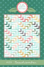 Lella Boutique Beach Comber Quilt Fabric Kit in pastel patchwork design