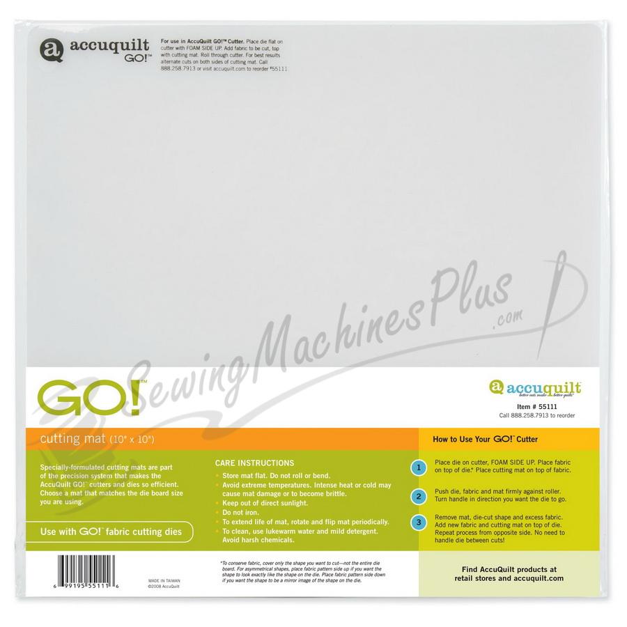 Accuquilt Cutting Mat-10"x10"