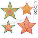 AccuQuilt GO! 5 Point Star by Sarah Vedeler - 55311
