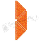 Accuquilt New! Quarter Square 4" Finished Triangle - 55316