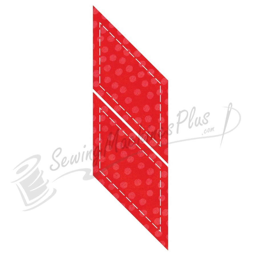 AccuQuilt GO! Parallelogram 2 3/4"W x 2 1/2"H  - 55318