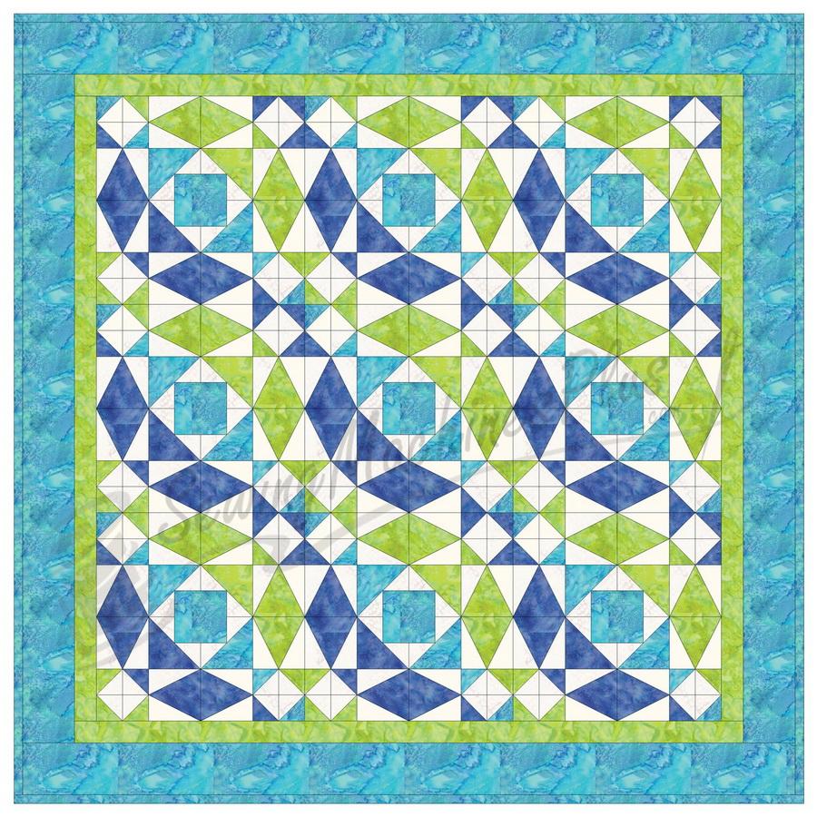 AccuQuilt GO! Half Square 1 1/2" Finished Triangle  - 55319