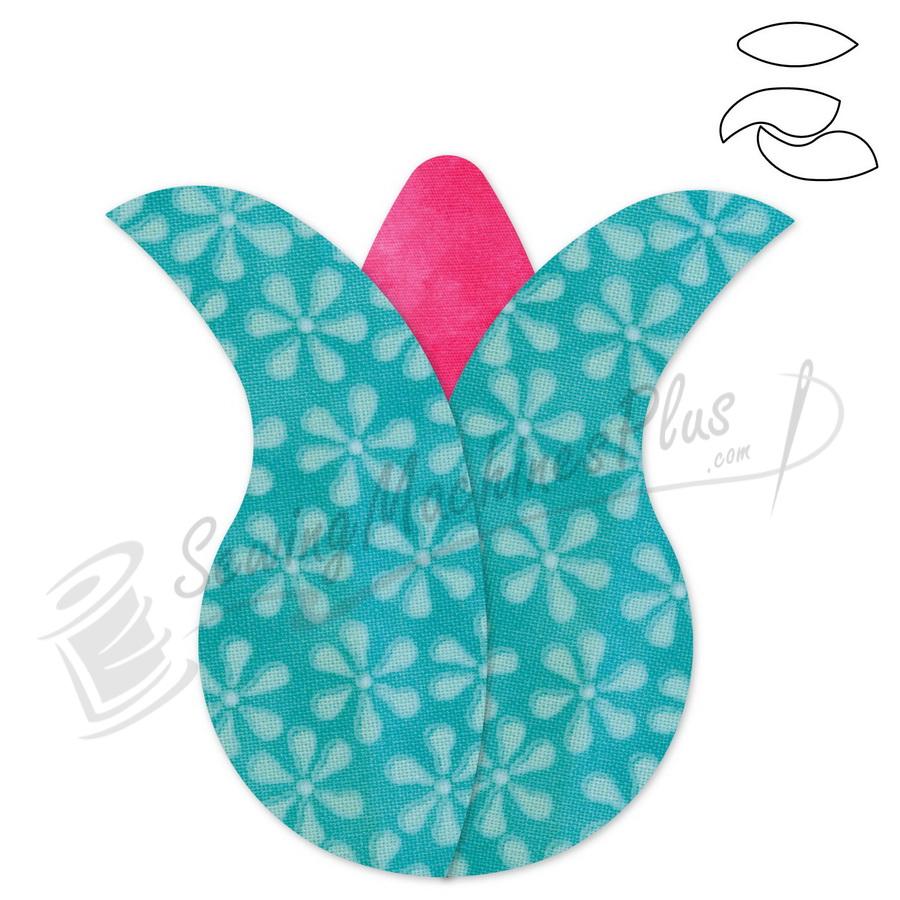 Accuquilt GO! Tulip Pattern 55328