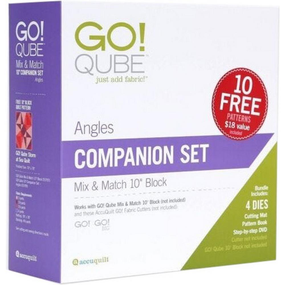 GO! Qube 10in Companion Set - Angles - Sewingmachinesplus.com