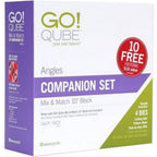 GO! Qube 10in Companion Set - Angles - Sewingmachinesplus.com