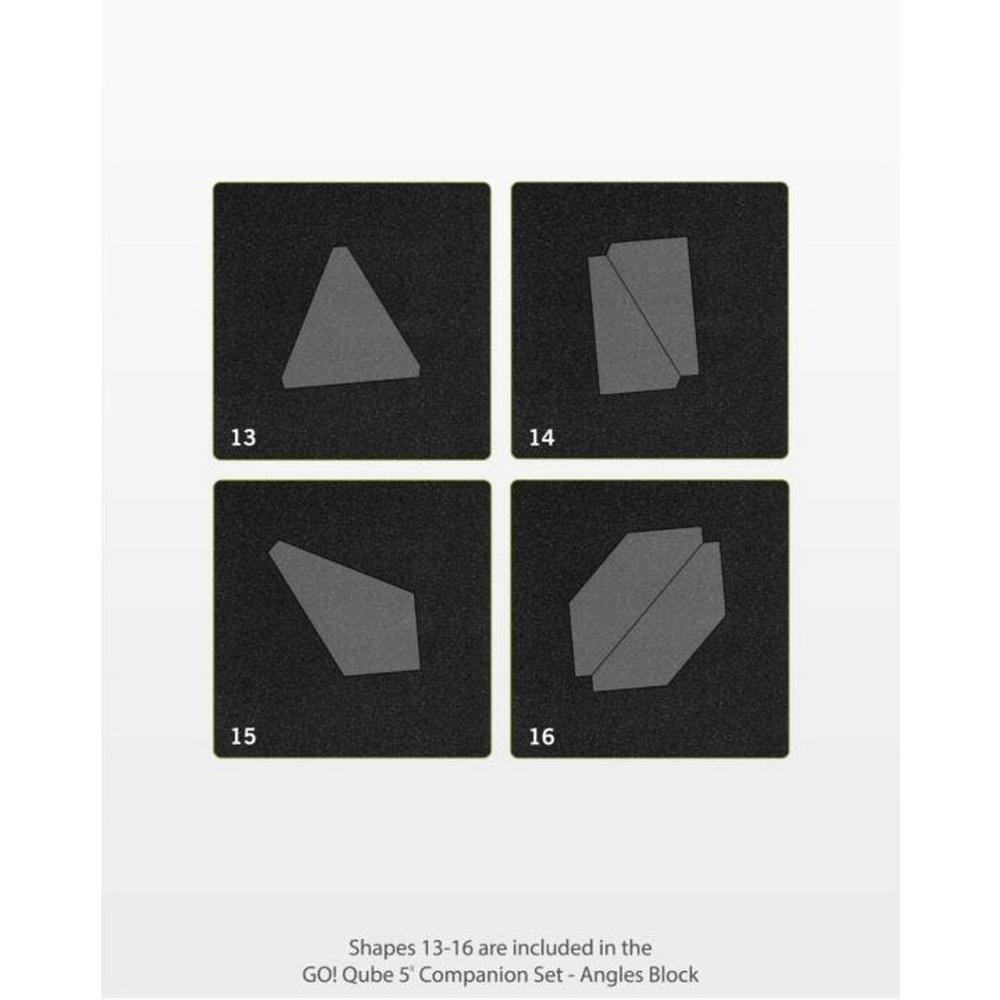 GO! Qube 5in Companion Set - Angles - Sewingmachinesplus.com